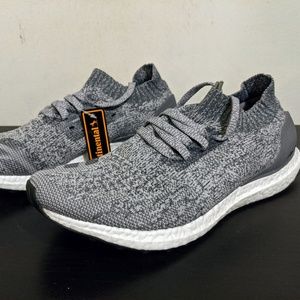 Men Adidas Ultra Boost Uncaged Grey Two
